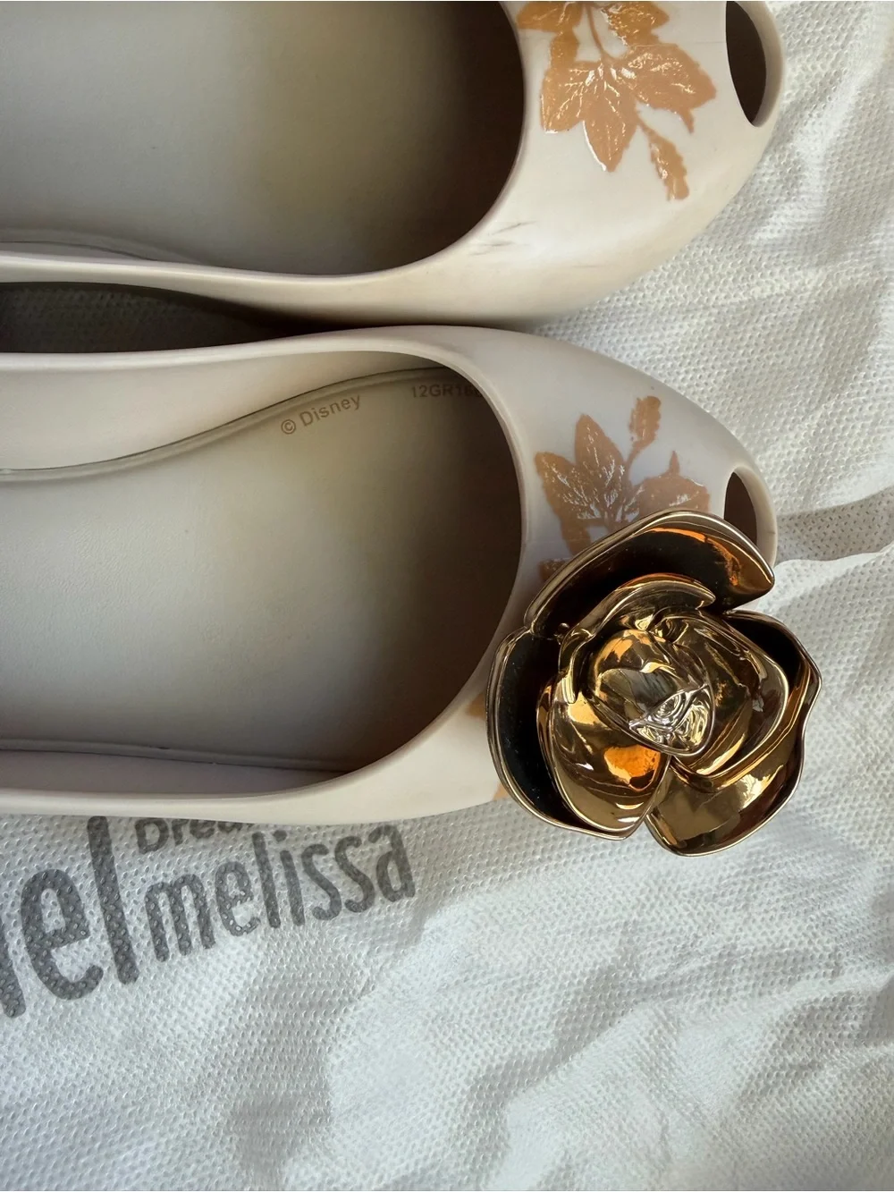 Mini Melissa Beauty and the Beast 12 Girls Shoe
